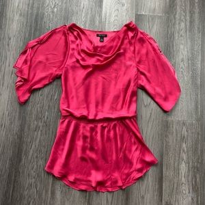 White House Black Market Fuschia Dress